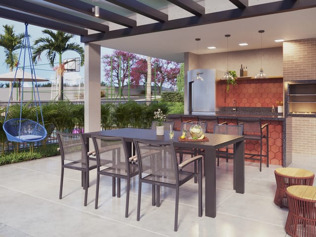 Apartamento 2 quartos e 1 banheiro, à venda, no bairro Mogi Moderno em Mogi das Cruzes