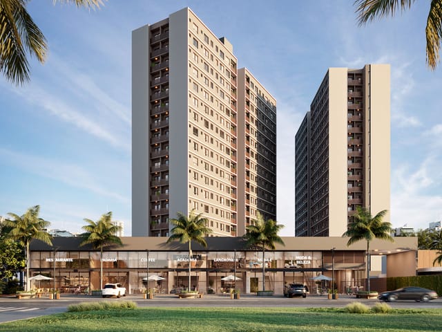 Apartamento com 61m² 2 quartos e 1 banheiro, à venda, no bairro São João em Itajaí