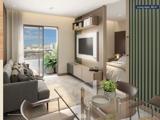 Apartamento 2 quartos e 2 banheiros, à venda, no bairro Ipiranga em São Paulo