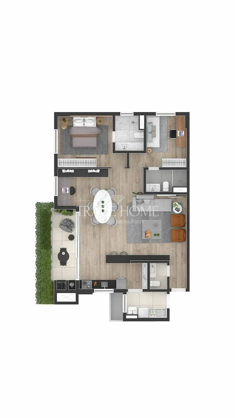 Apartamento, 3 quartos, 107 m² - Foto 77
