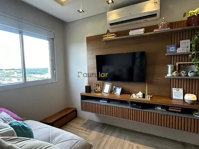 Apartamento 1 quarto e 3 banheiros, à venda, no bairro Parque Residencial das Camélias em Bauru