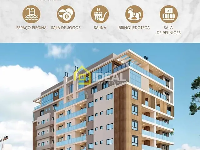 Apartamento 2 quartos e 2 banheiros, à venda, no bairro Centro em Concórdia