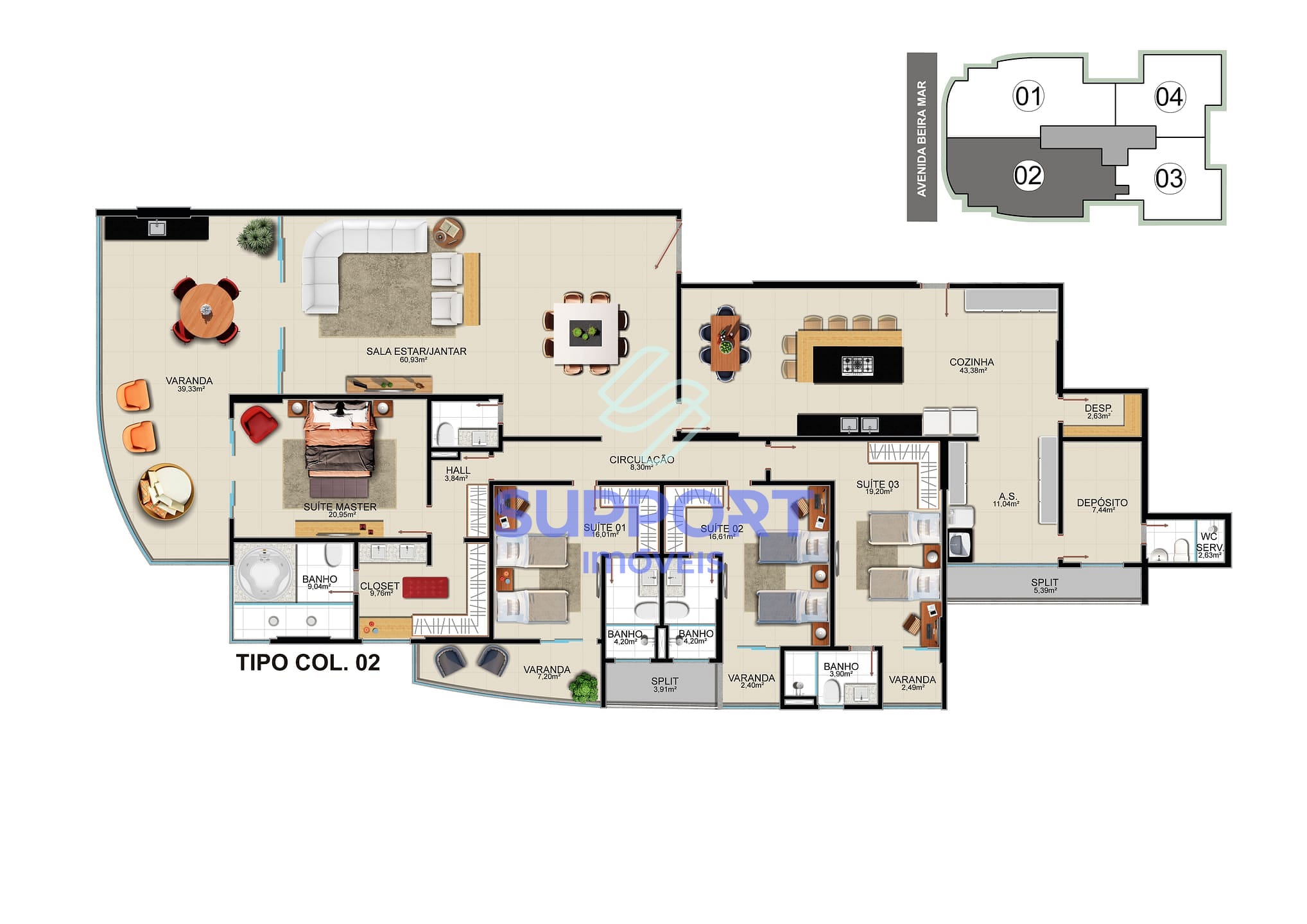 Apartamento, 4 quartos, 206 m² - Foto 25