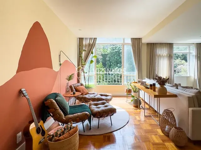 Apartamento com 140m² 2 quartos e 3 banheiros, à venda, no bairro Leme em Rio de Janeiro
