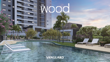 Perspectiva do Apartamento - Apartamento na planta à venda, Edifício WOOD , 70m² úteis, 02 quartos sendo 1 suíte, próximo UEL, shopping Catuaí- Terra Bonita- Londrina Pr. | Taive