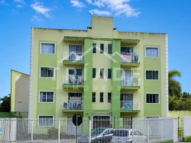 Apartamento 2 quartos e 1 banheiro, à venda, no bairro Campina da Barra em Araucária