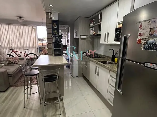 Apartamento com 74m² 2 quartos e 1 banheiro, à venda, no bairro colatto em Xanxerê