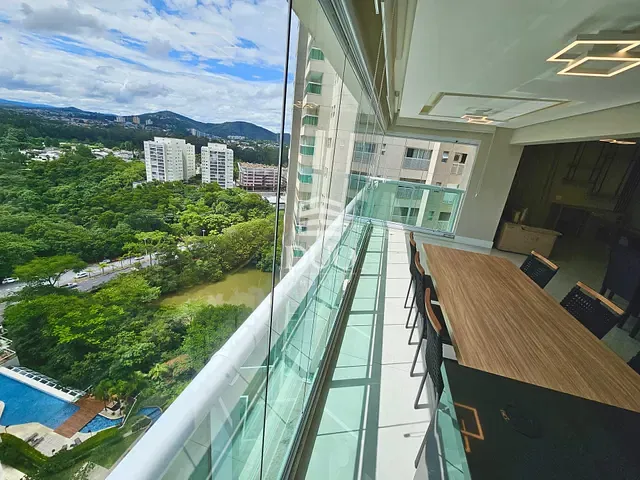 Apartamento com 200m² 3 quartos e 4 banheiros, para alugar, no bairro Alphaville Empresarial em Barueri