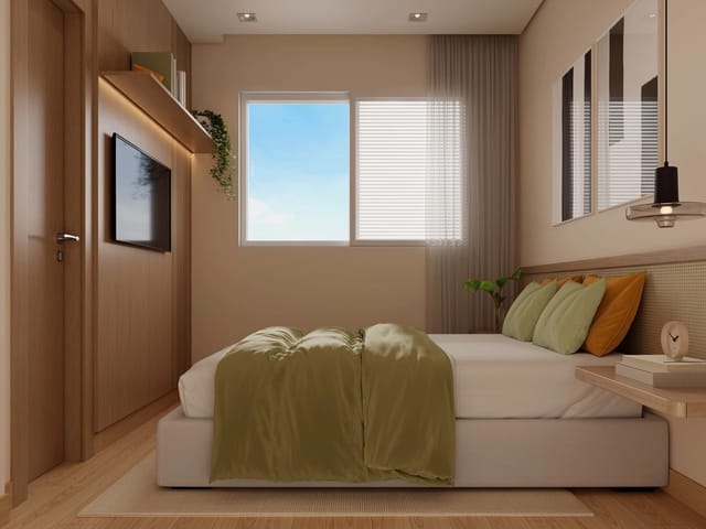 Apartamento 2 quartos e 2 banheiros, à venda, no bairro Cabral em Contagem