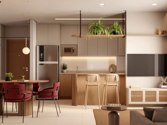 Apartamento 2 quartos e 2 banheiros, à venda, no bairro Cabral em Contagem