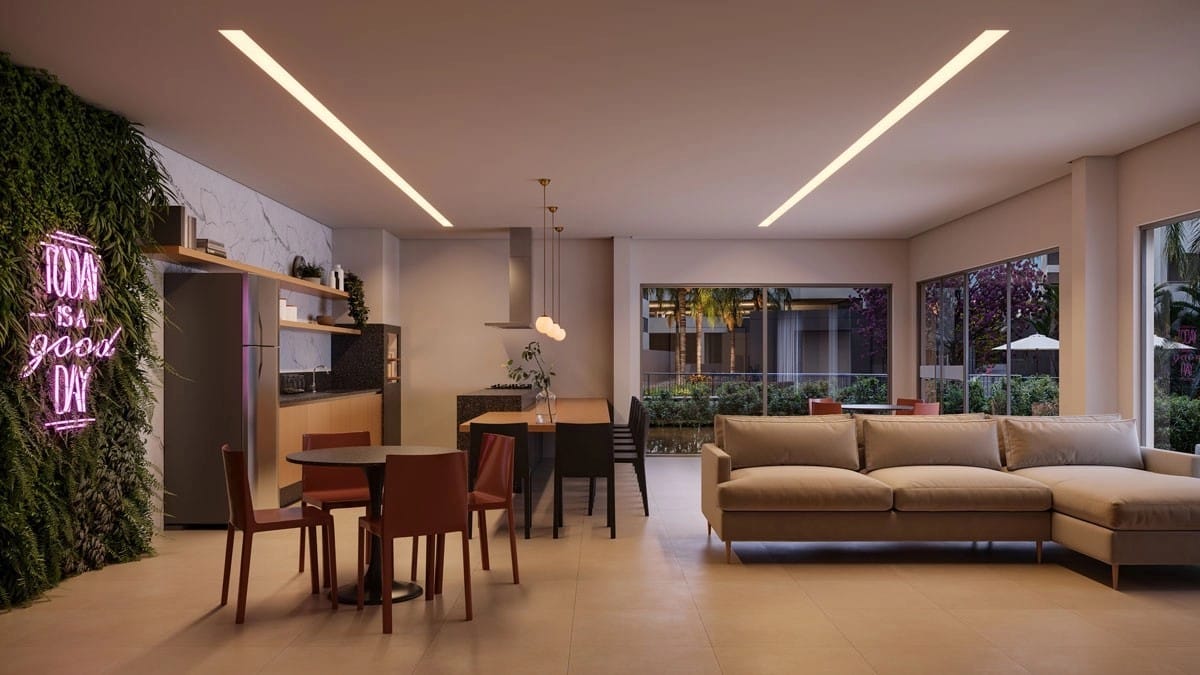 Apartamento à venda com 2 quartos, 58m² - Foto 2