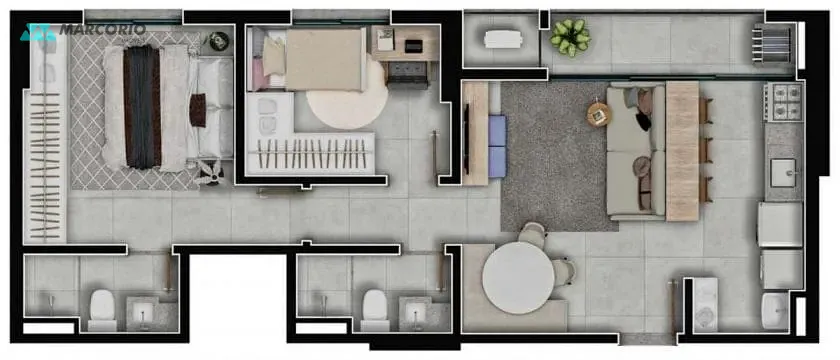 Apartamento, 3 quartos, 80 m² - Foto 13