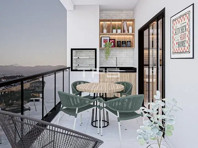 Apartamento 2 quartos e 1 banheiro, à venda, no bairro Parque Residencial Beira Rio em Guaratinguetá