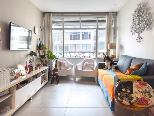 Foto do Apartamento - 3 Quartos reformado em andar alto no Leme | Vizinhos do Leme