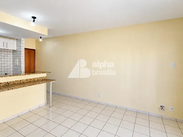 Apartamento com 61m² 1 quarto e 2 banheiros, para alugar, no bairro Norte em Águas Claras