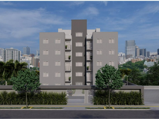 Apartamento 2 quartos e 1 banheiro, à venda, no bairro Parque Xangri-Lá em Contagem