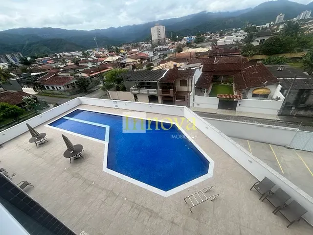 Apartamento com 77m² 2 quartos e 1 banheiro, à venda, no bairro Indaiá em Caraguatatuba