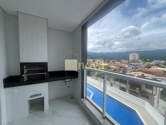 Apartamento com 77m² 2 quartos e 1 banheiro, à venda, no bairro Indaiá em Caraguatatuba