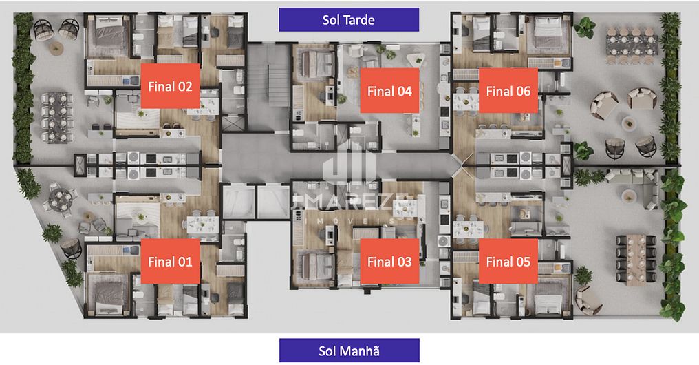 Apartamento à venda com 3 quartos, 82m² - Foto 17
