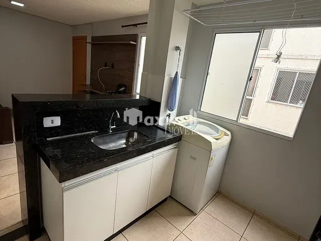 Apartamento 2 quartos e 1 banheiro, para alugar, no bairro Jardim Belo Horizonte em Aparecida de Goiânia