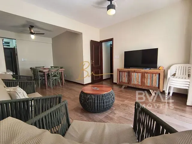Apartamento com 105m² 3 quartos e 3 banheiros, à venda ou para alugar, no bairro Algodoal em Cabo Frio