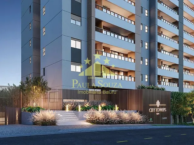 Apartamento 3 quartos e 2 banheiros, à venda, no bairro Jardim Paulista em Bauru