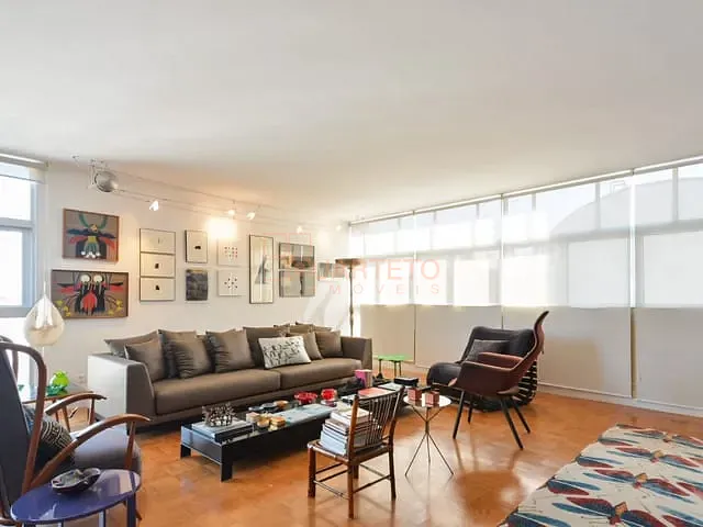 Apartamento 3 quartos e 5 banheiros, à venda, no bairro Higienópolis em São Paulo