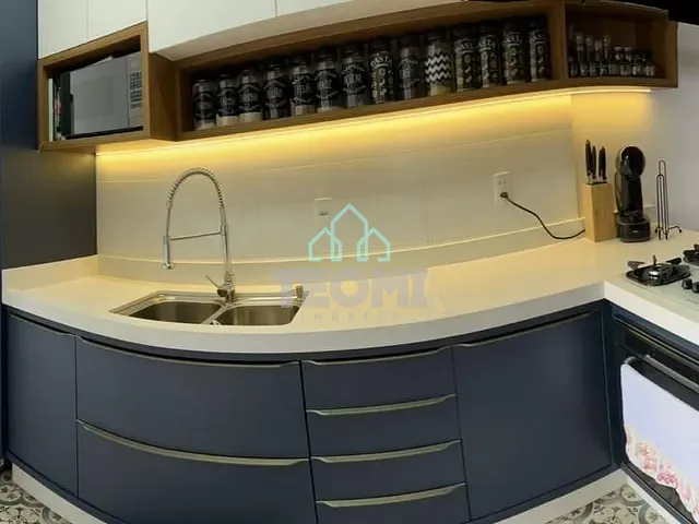 Apartamento com 65m² 2 quartos e 2 banheiros, à venda, no bairro Vila São José em Taubaté