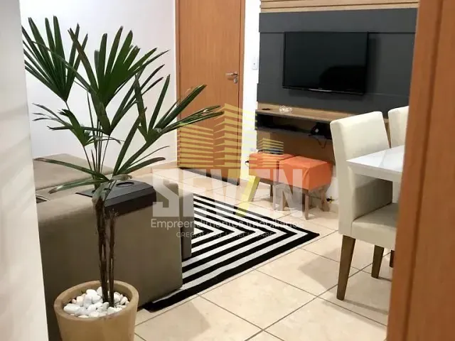 Apartamento com 45m² 2 quartos e 1 banheiro, à venda, no bairro Parque das Nações em Bauru