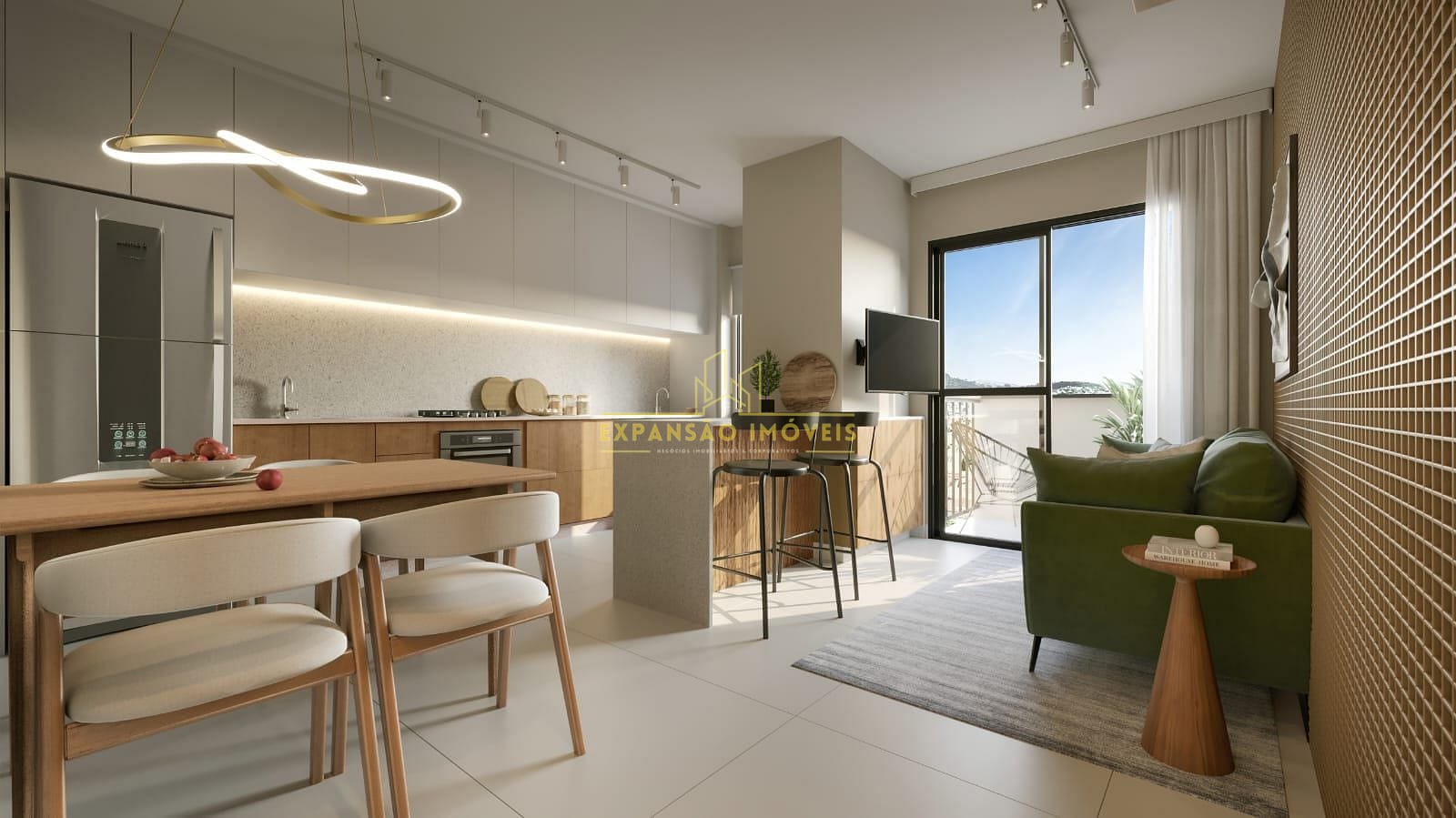 Apartamento à venda com 2 quartos, 52m² - Foto 3