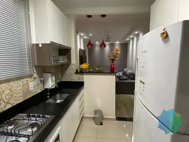 Apartamento com 46m² 2 quartos e 1 banheiro, à venda, no bairro Salto Ville em Salto