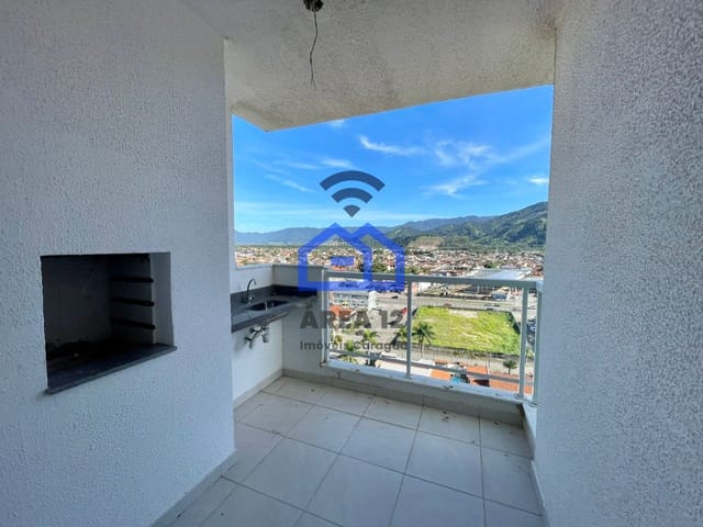 Foto do Apartamento - Apartamento à venda no Indaiá com 3 dormitórios, sendo 1 suíte, sala, cozinha, 2 vagas na garagem - Caraguatatuba, São Paulo | Área 12 imóveis