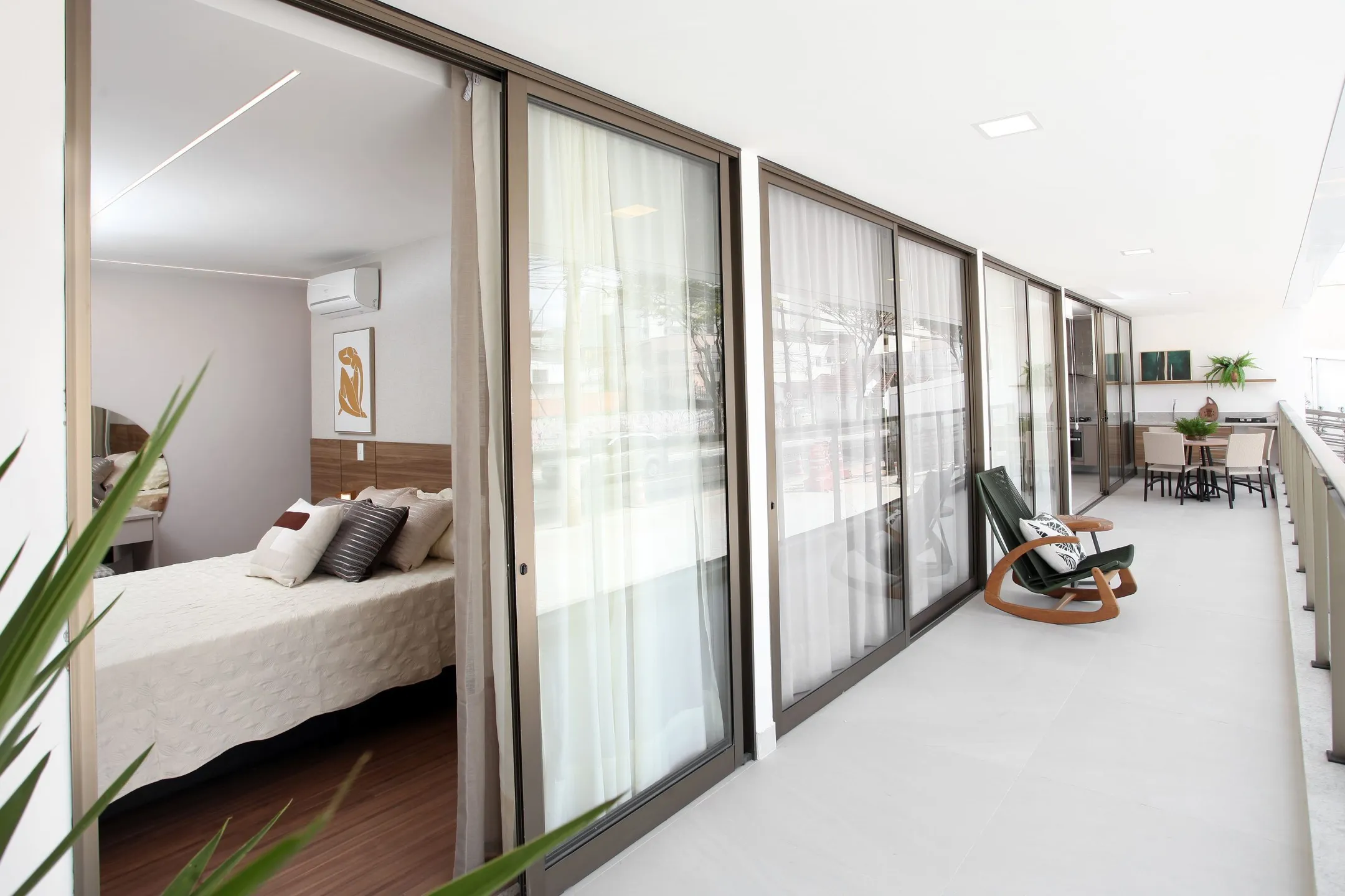Perspectiva do Apartamento - Unidades de 3 quartos - Crystal Palace Residence à venda, São Mateus, Juiz de Fora, MG | Bom Clima Imoveis Ltda
