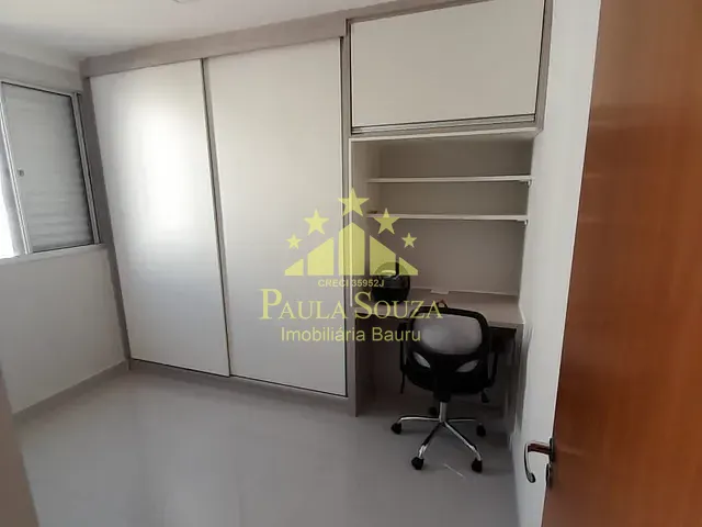 Apartamento com 45m² 2 quartos e 1 banheiro, à venda, no bairro Jardim Estrela D'Alva em Bauru