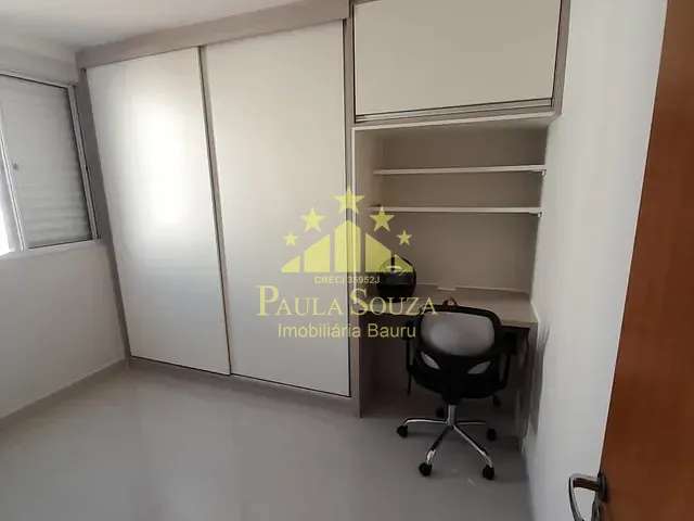 Apartamento com 45m² 2 quartos e 1 banheiro, à venda, no bairro Jardim Estrela D'Alva em Bauru