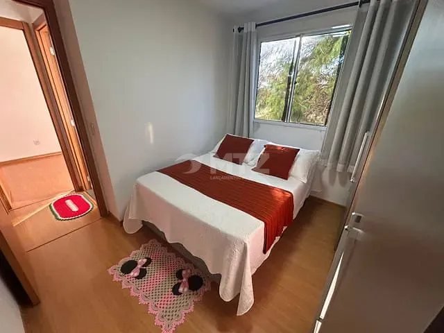 Apartamento 2 quartos e 1 banheiro, à venda, no bairro Chácara Recreio do Havaí em Botucatu