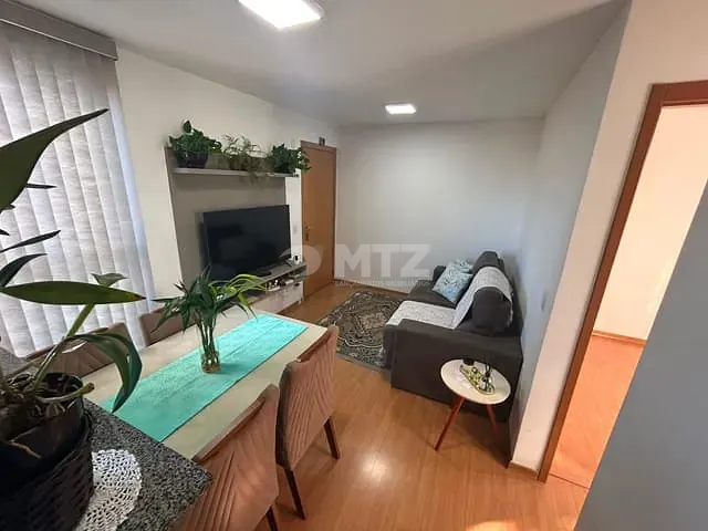 Apartamento 2 quartos e 1 banheiro, à venda, no bairro Chácara Recreio do Havaí em Botucatu