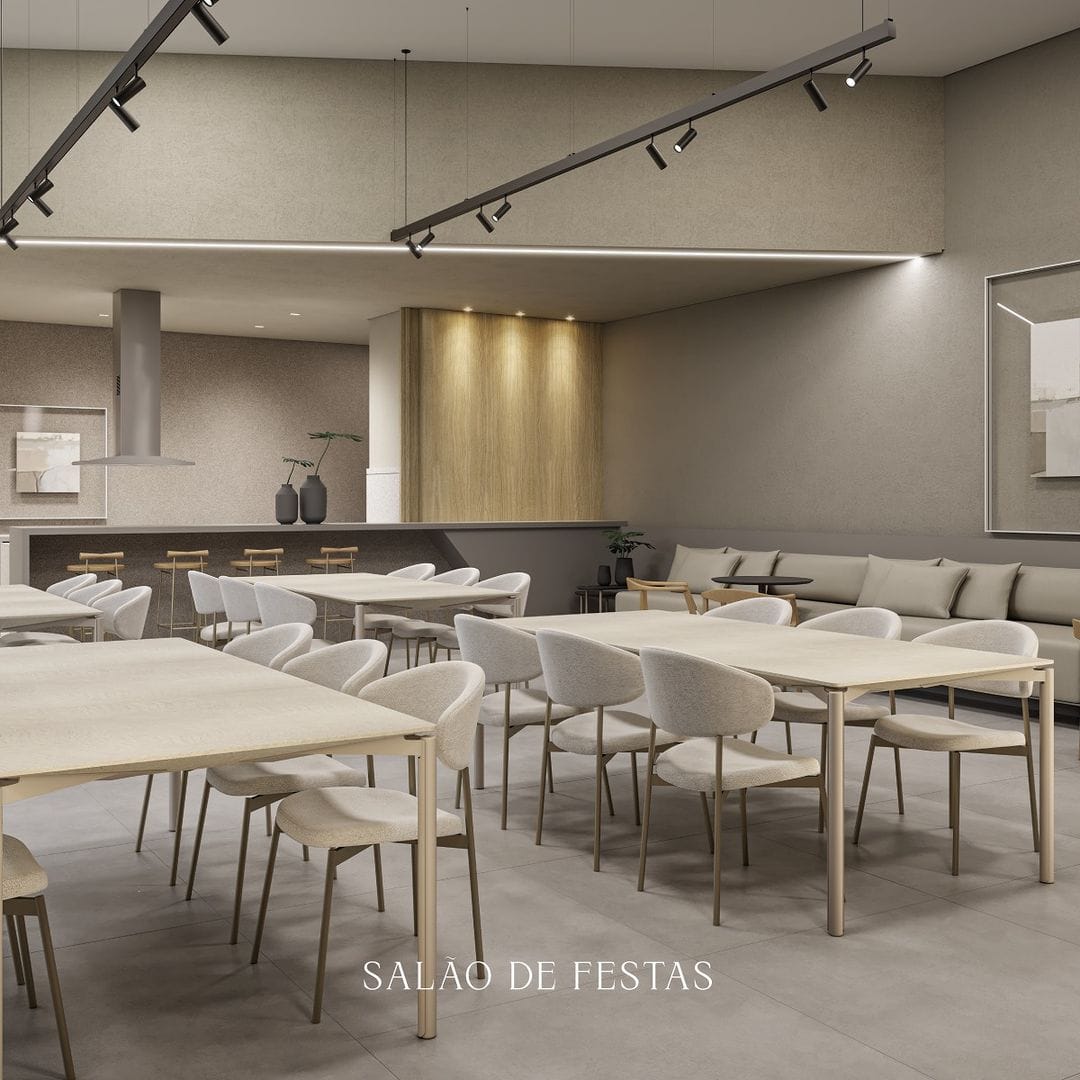 Perspectiva do Apartamento - Oportunidade Apartamento na planta à venda, Edifício Gaia, 198m² úteis, 3 suítes,3 vagas, elevador privativo, andar alto - Nova Prochet- Londrina Pr | Taive