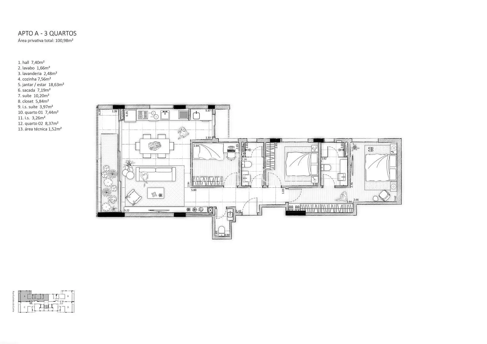 Apartamento, 2 quartos, 94 m² - Foto 17
