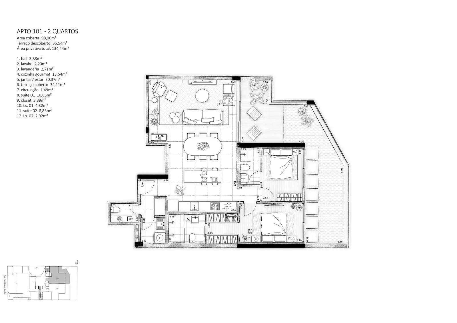 Apartamento, 2 quartos, 94 m² - Foto 19