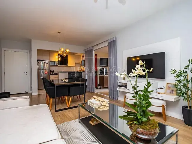 Apartamento com 94m² 3 quartos e 2 banheiros, à venda, no bairro Água Verde em Curitiba
