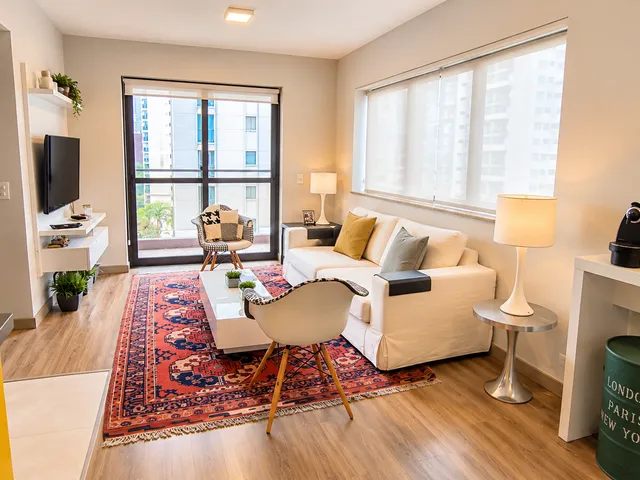 Apartamento com 111m² 2 quartos e 2 banheiros, à venda ou para alugar, no bairro Itaim Bibi em São Paulo