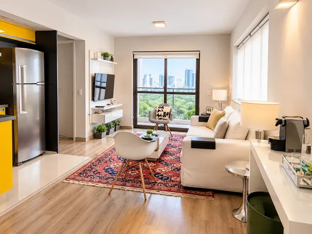 Apartamento com 111m² 2 quartos e 2 banheiros, à venda ou para alugar, no bairro Itaim Bibi em São Paulo