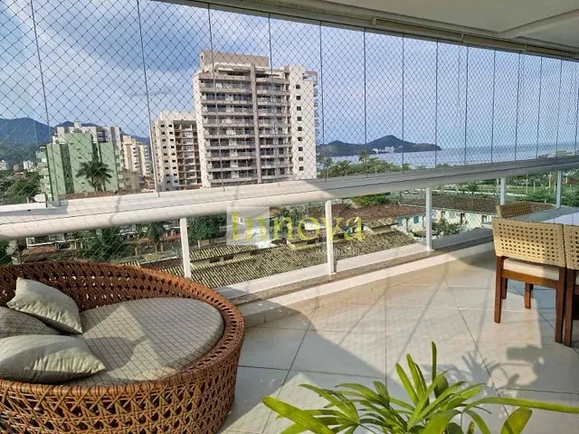 Apartamento com 116m² 3 quartos e 3 banheiros, à venda, no bairro Aruan em Caraguatatuba