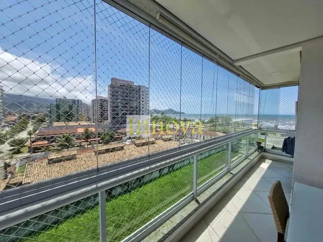 Apartamento com 116m² 3 quartos e 3 banheiros, à venda, no bairro Aruan em Caraguatatuba