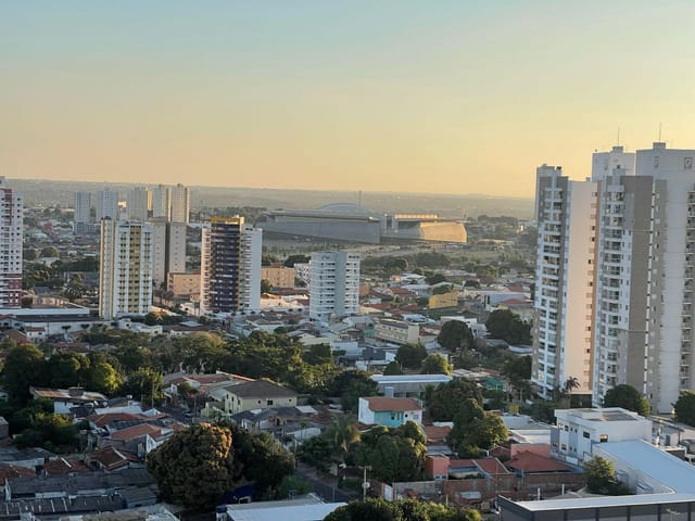 Foto do Apartamento - Apartamento á venda, Goiabeiras, Cuiabá-MT, ED. VIA IPIRANGA, 62 m2 úteis, andar alto, 1 suíte + 1/4, sacada goruemet, Vista para o Verdão | Lyah Jaudy Imóveis