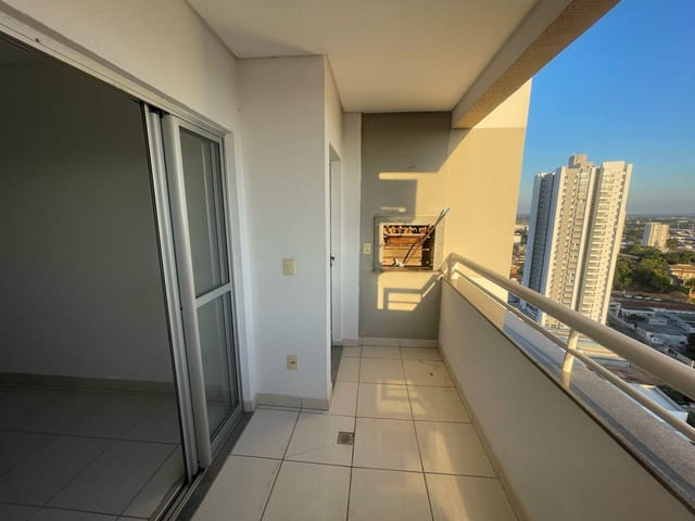 Foto do Apartamento - Apartamento á venda, Goiabeiras, Cuiabá-MT, ED. VIA IPIRANGA, 62 m2 úteis, andar alto, 1 suíte + 1/4, sacada goruemet, Vista para o Verdão | Lyah Jaudy Imóveis