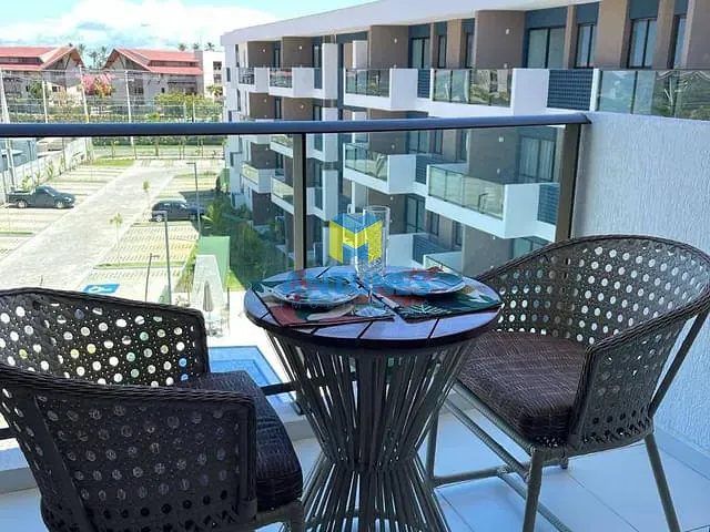 Apartamento com 28m² 1 quarto e 1 banheiro, para alugar, no bairro Porto de Galinhas em Ipojuca
