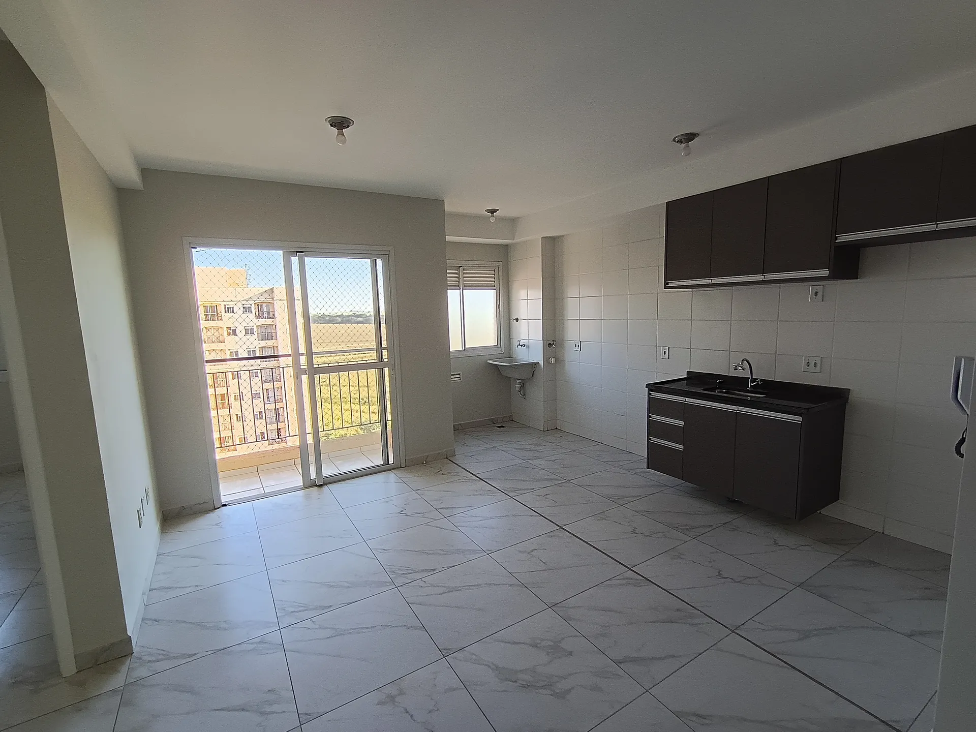 Perspectiva do Apartamento - Apartamento para venda , 55 m² por R$ 300,000,00 - Jardim Firenze - Santa Bárbara D'Oeste/SP | Oeste Imóveis