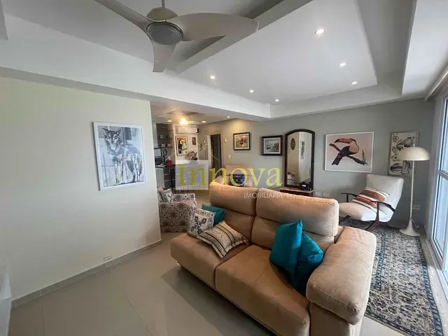 Apartamento com 120m² 3 quartos e 2 banheiros, à venda, no bairro Indaiá em Caraguatatuba